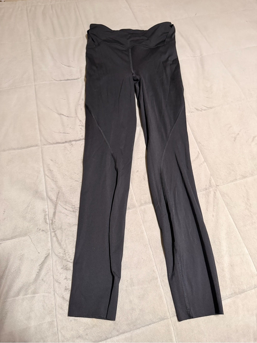 lululemon athletica Black Bootcut Performance Leggings